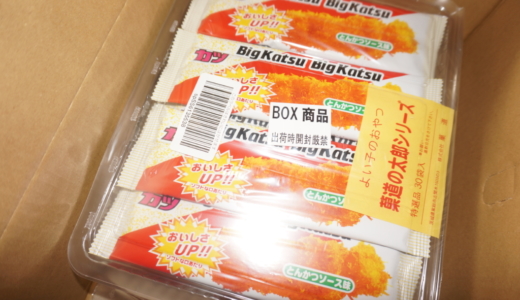 お惣菜風の駄菓子！？菓道「ビックカツ とんかつソース味」レビュー