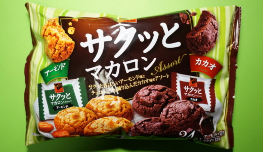 サクサククッキーは悪くない！カバヤの「サクッとマカロン」レビュー