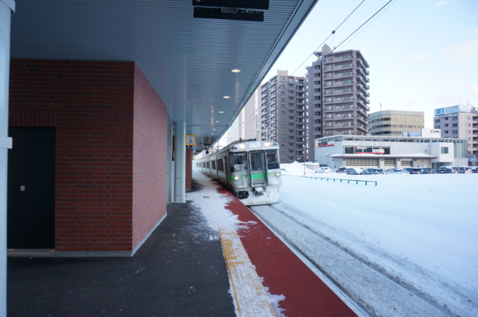 苗穂駅ホーム