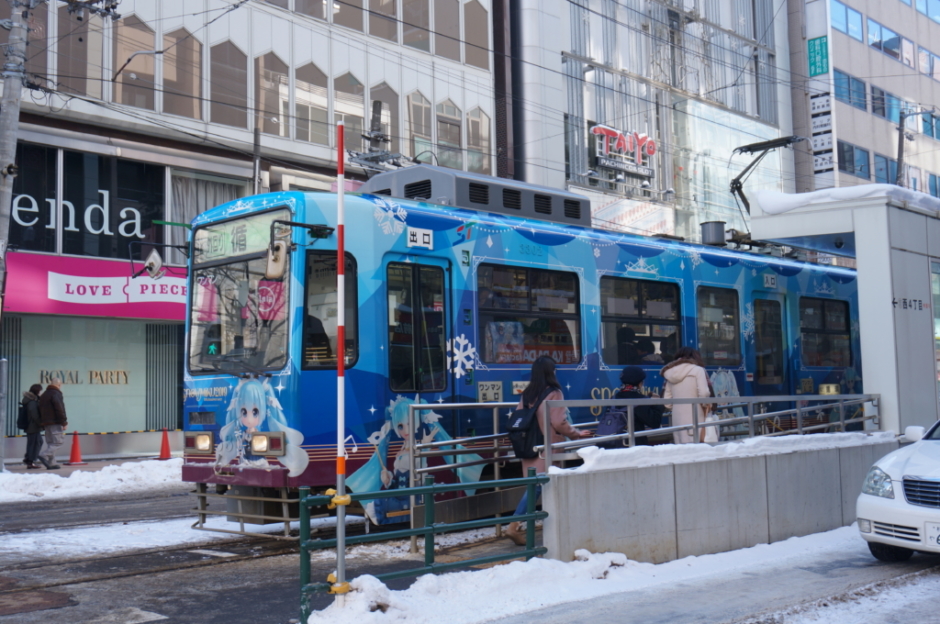 雪ミク電車2019