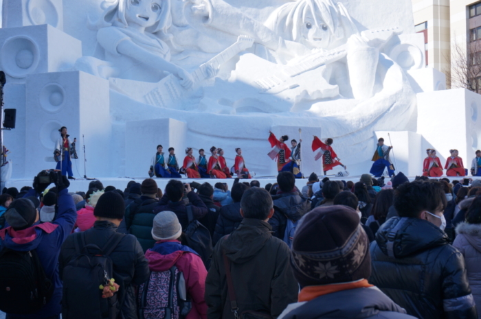 さっぽろ雪まつり ミクステージ