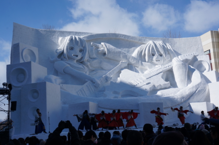 さっぽろ雪まつり ミクステージ