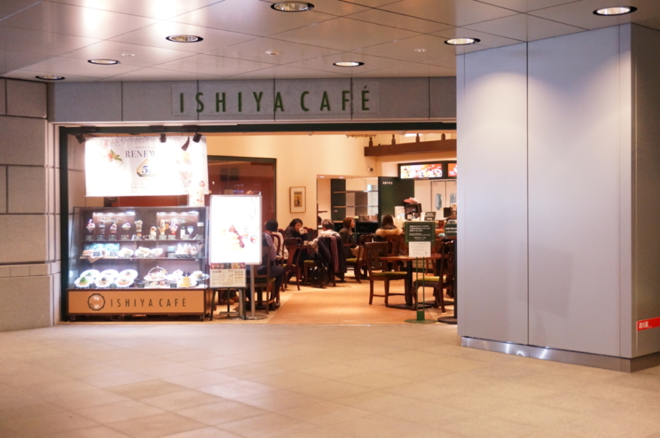 ISHIYA CAFE 札幌大通西4ビル店の外観