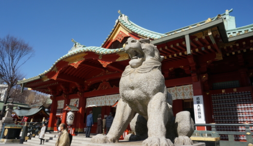 神田明神の狛犬