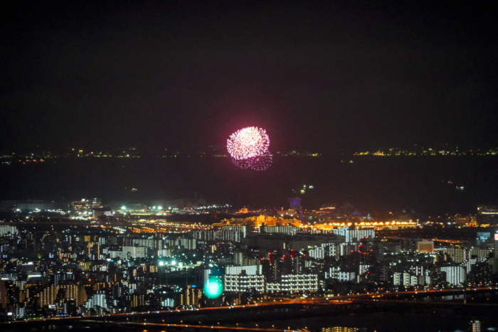 直線距離で約10km 東京スカイツリーからディズニーリゾートの花火を鑑賞する Interact