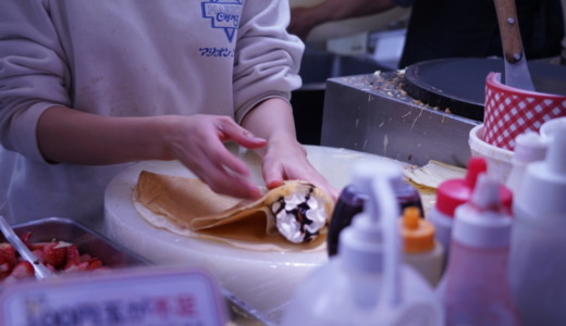 バナナ系がおすすめ！マリオンクレープ 原宿竹下通り店で原宿名物クレープを食べる