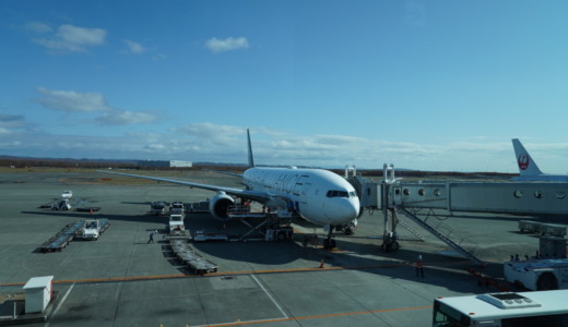 B777スタアラ特別塗装機！ANAのNH55便で羽田から新千歳へ（2020年10月版）