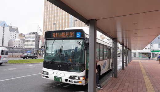 路線バスで約2時間！大雪山・層雲峡温泉から旭川駅まで道北バスで移動する