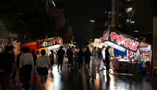 帯広の8月週末はお祭り続き！広場や歩行者天国に露店が並ぶ「ビアフェスタ」や「広小路夏まつり協賛事業」を訪れる