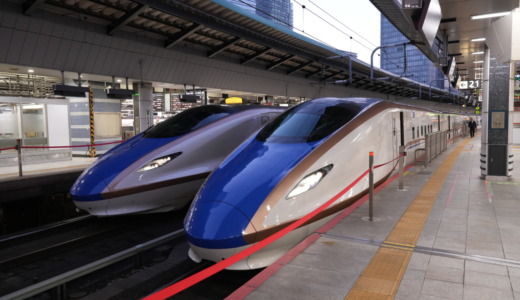 チケットレスでも座席票で素早く席確認できる！東京から長野まで北陸新幹線「かがやき501号」に乗車する（2024年11月）