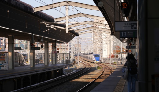 終着17時頃で夕方からも有効活用！長野から東京まで北陸新幹線「はくたか566号」に乗車する